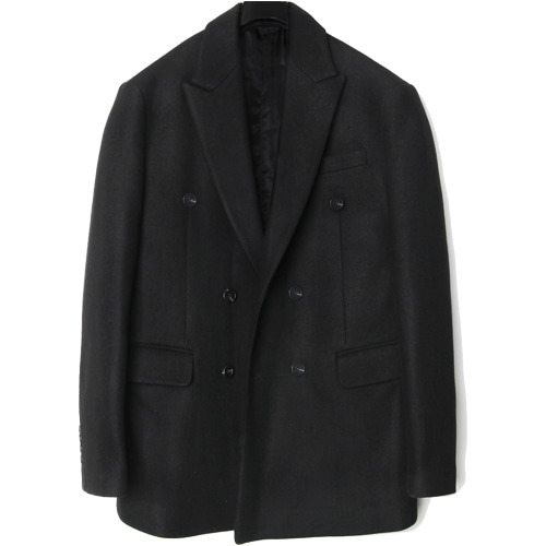M#1458 wool double coat blazer
